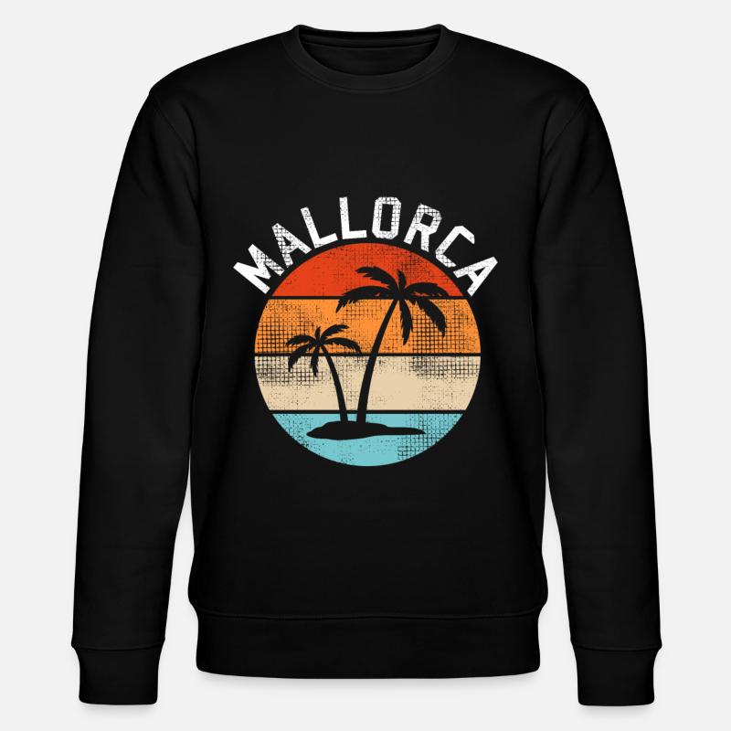 Majorque retro - Sweat bio CHANGER Stanley/Stella Unisexe - noir