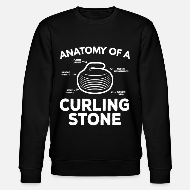 Pierre de curling - Sweat bio CHANGER Stanley/Stella Unisexe - noir