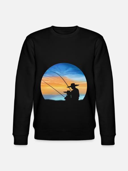Pêche ensemble - Père Et Fils - Sweat bio CHANGER Stanley/Stella Unisexe - noir