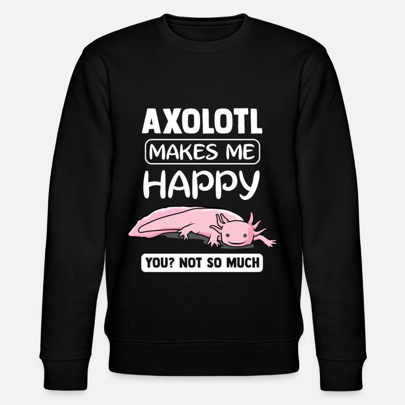 Axolotl - Sweat bio CHANGER Stanley/Stella Unisexe - noir