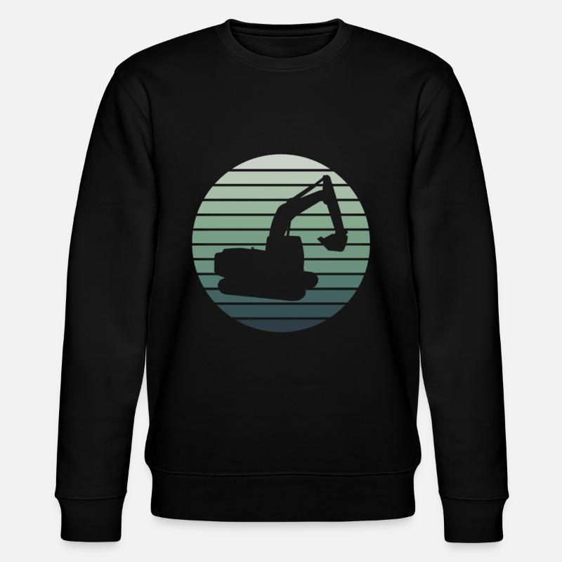 Pelleteuses Dragage Pelles - Sweat bio CHANGER Stanley/Stella Unisexe - noir