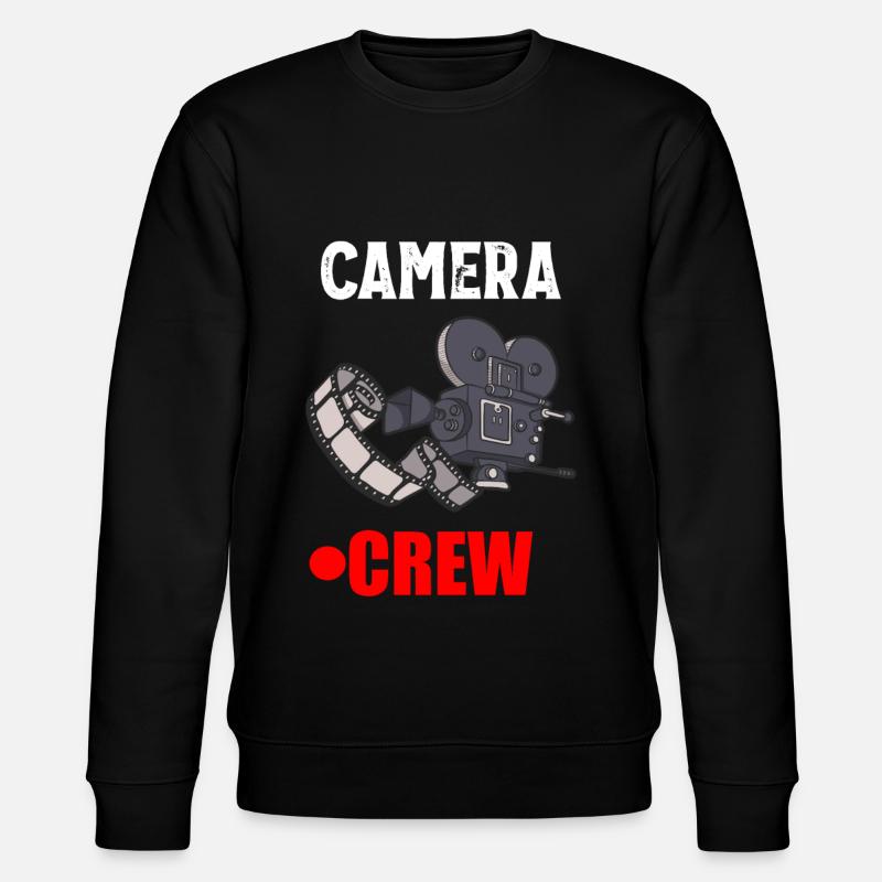 Cinéaste cinéaste Réalisateur Camera Crew - Sweat bio CHANGER Stanley/Stella Unisexe - noir