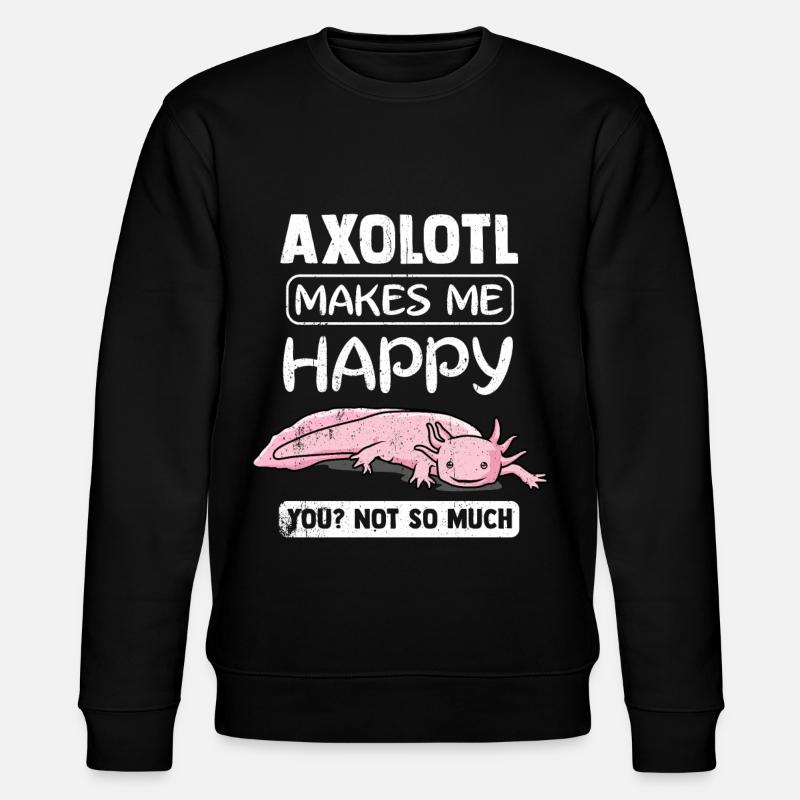 Axolotl Aquarium - Sweat bio CHANGER Stanley/Stella Unisexe - noir