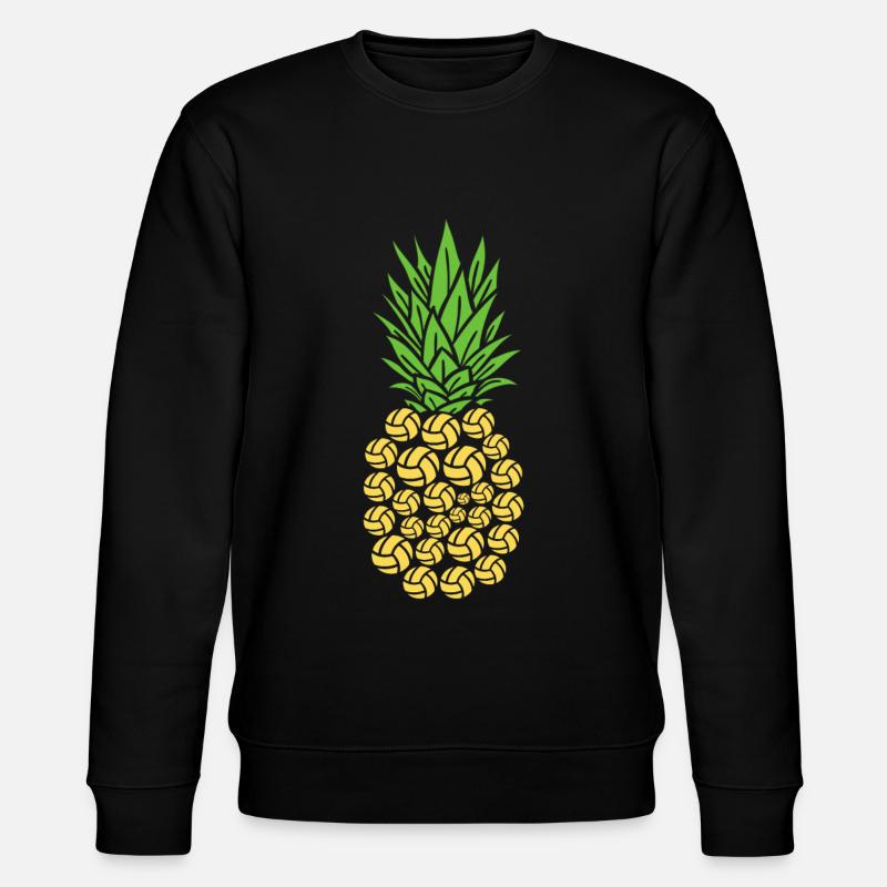 Beach Volley Ananas - Volley-ball Ananas - Sweat bio CHANGER Stanley/Stella Unisexe - noir