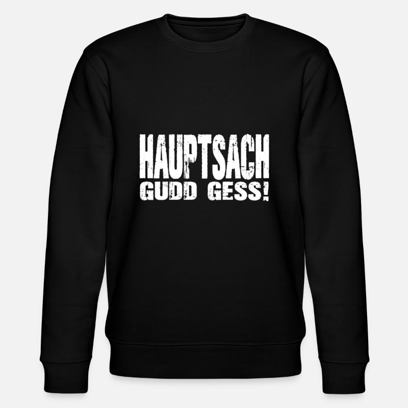 Hauptsach Gudd Gess - Sweat bio CHANGER Stanley/Stella Unisexe - noir