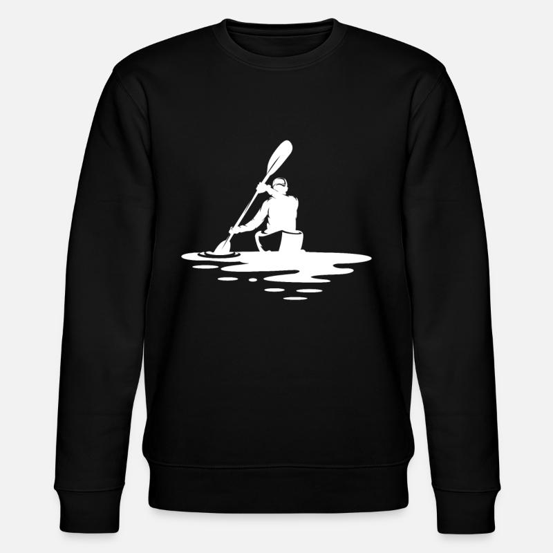 Canoë kayak - Sweat bio CHANGER Stanley/Stella Unisexe - noir