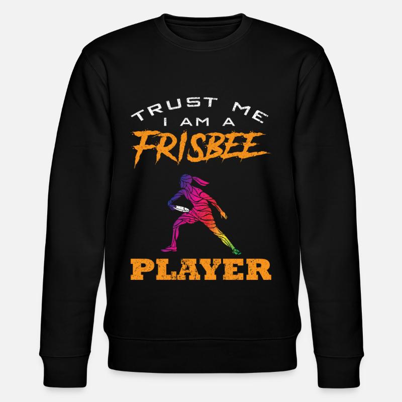 Frisbee Ultimate Frisbee Frisbeespieler - Stanley/Stella Unisex Bio-Sweatshirt CHANGER  - Schwarz