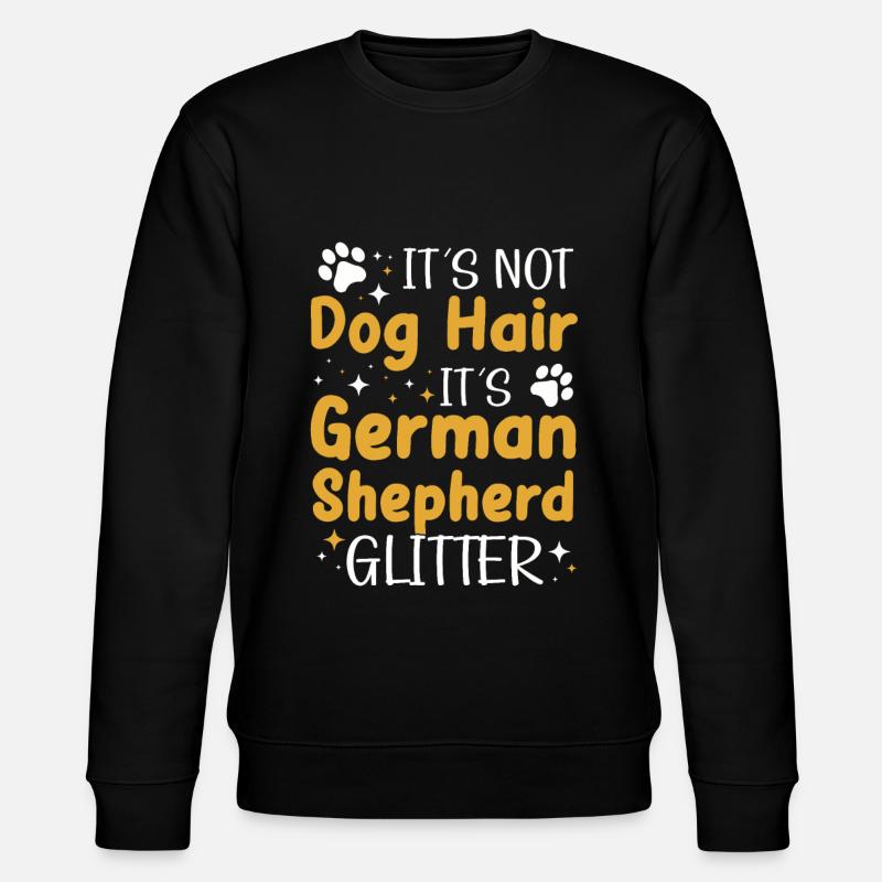 Deutscher Schäferhund German Shepherd - Stanley/Stella Unisex Bio-Sweatshirt CHANGER  - Schwarz