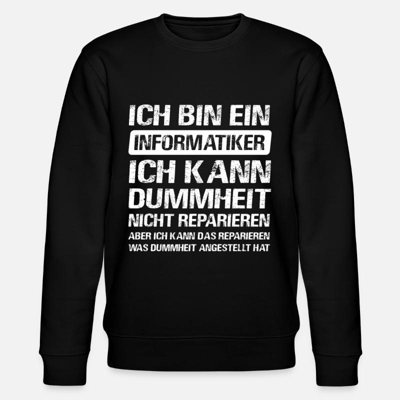 Informatiker Software Programmierer IT-Berater - Stanley/Stella Unisex Bio-Sweatshirt CHANGER - Schwarz