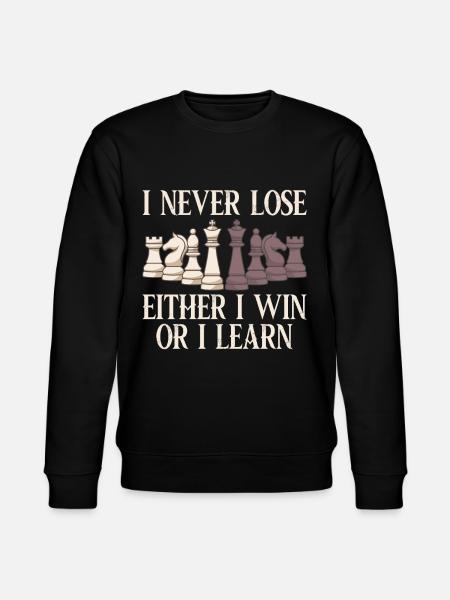 Chess Player / Funny Chess Gift - Stanley/Stella CHANGER Unisex Organic Sweatshirt - black