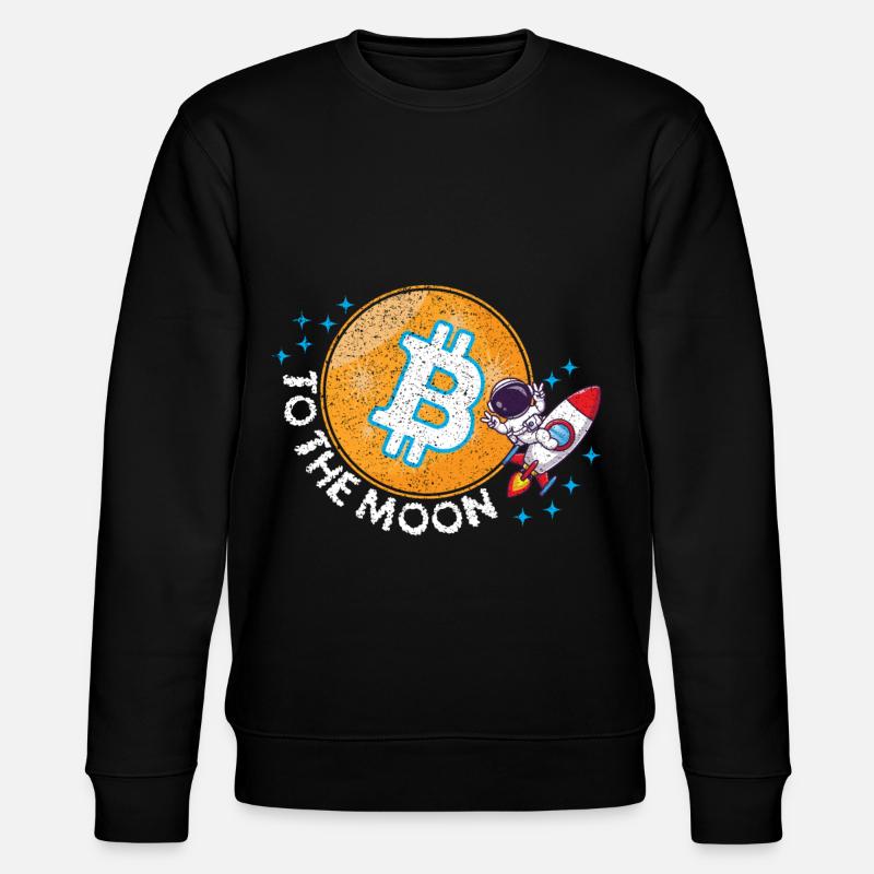Bitcoin Crypto Blockchain Cryptocurrency BTC - Sweat bio CHANGER Stanley/Stella Unisexe - noir