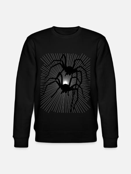 Spider Spiders Animals Crawling Disgust Horror - Stanley/Stella CHANGER Unisex Organic Sweatshirt - black