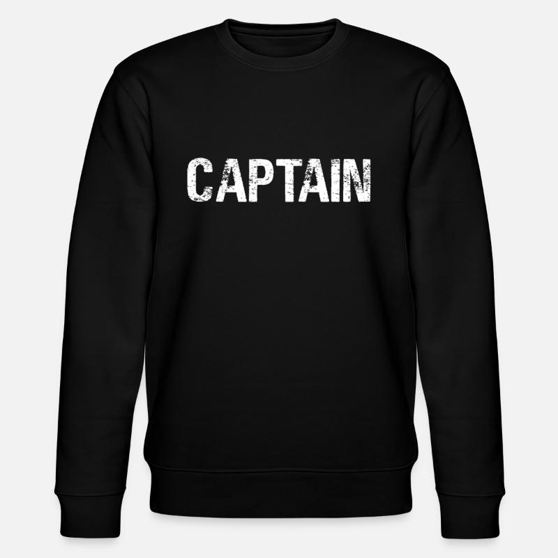 Capitaine Capitaine capitaine - Sweat bio CHANGER Stanley/Stella Unisexe - noir