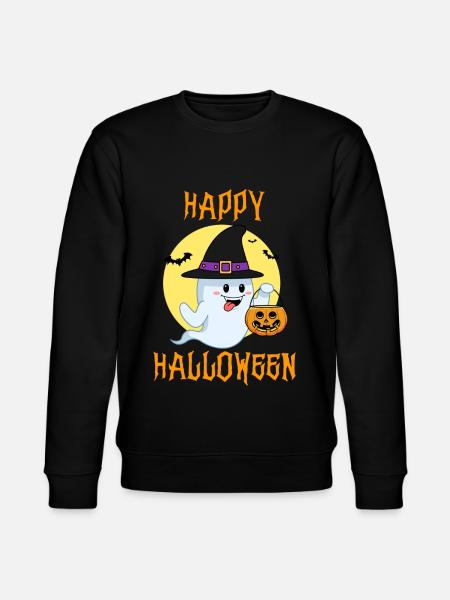 Halloween Halloween Halloween Halloween Halloween - Stanley/Stella økologisk unisex-sweatshirt CHANGER - sort