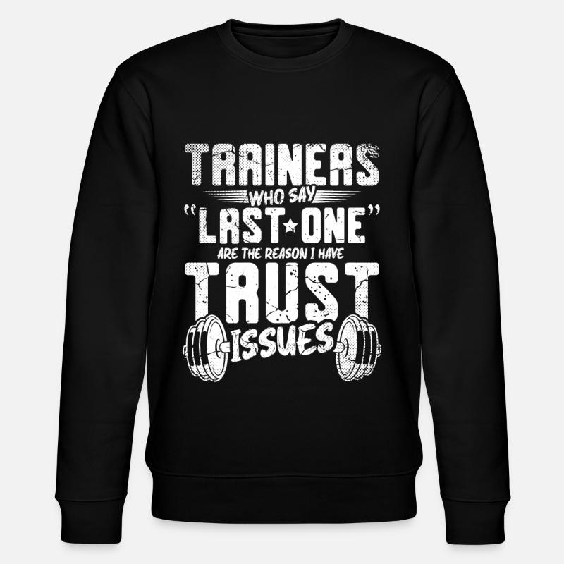 Gym amusant - Sweat bio CHANGER Stanley/Stella Unisexe - noir