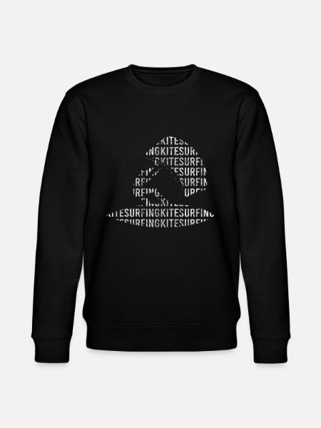 Kitesurfing - Stanley/Stella Unisex Bio-Sweatshirt CHANGER - Schwarz