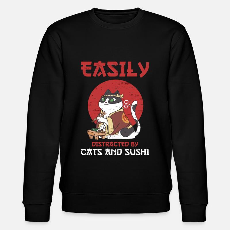Sushi Roll Sushi - Sweat bio CHANGER Stanley/Stella Unisexe - noir
