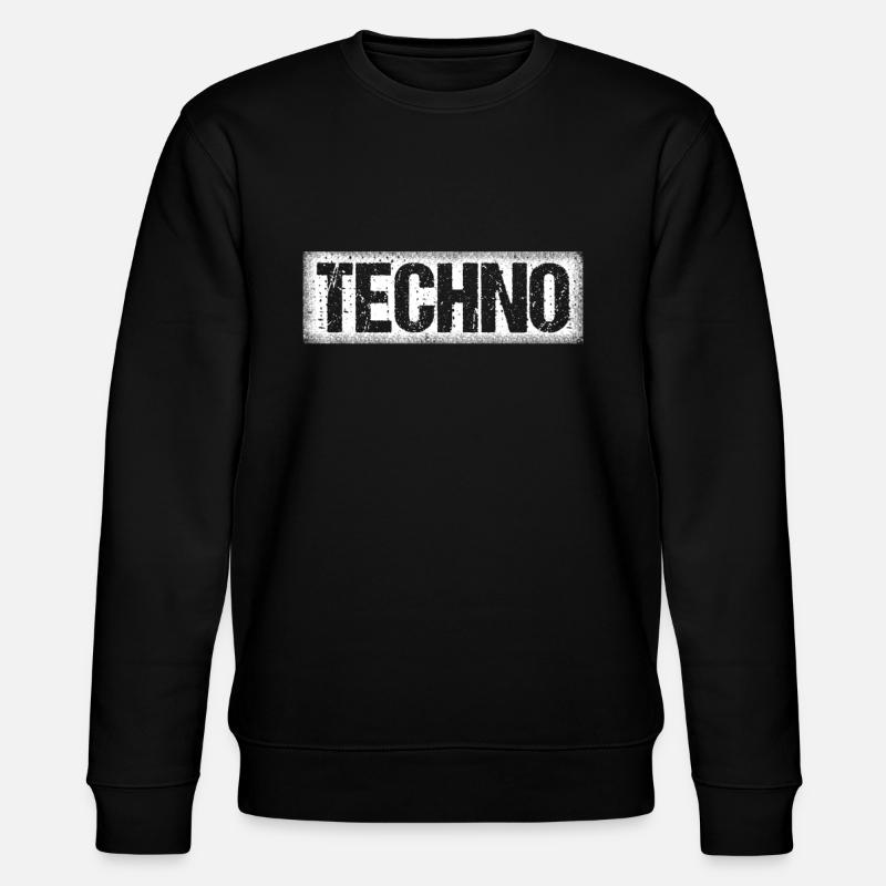 Techno - Stanley/Stella CHANGER Unisex Organic Sweatshirt - black