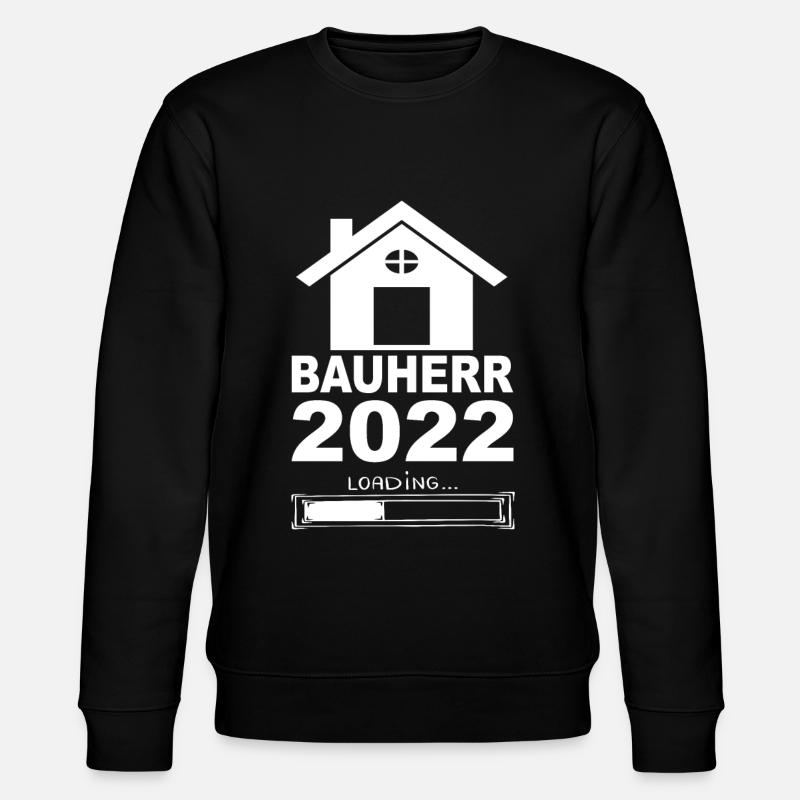 Bauherr 2022 Loading - Stanley/Stella Unisex Bio-Sweatshirt CHANGER  - Schwarz