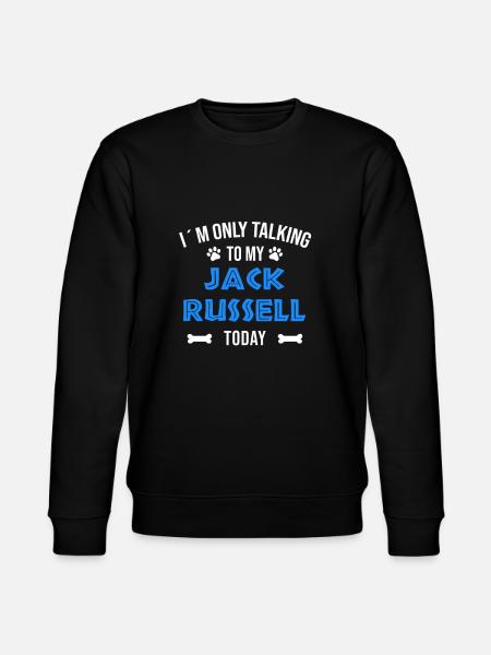 Jack Russell - Stanley/Stella Unisex Bio-Sweatshirt CHANGER - Schwarz