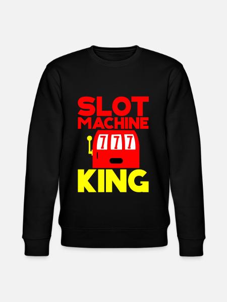 Slot Machine King - Stanley/Stella CHANGER Unisex Organic Sweatshirt - black