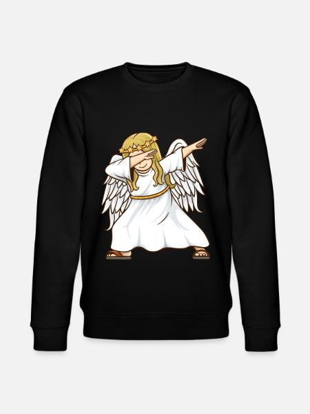 Christkind Christkind and Santa Claus - Stanley/Stella CHANGER Unisex Organic Sweatshirt - black