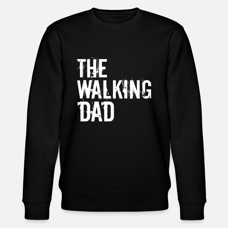 le papa qui marche - Sweat bio CHANGER Stanley/Stella Unisexe - noir