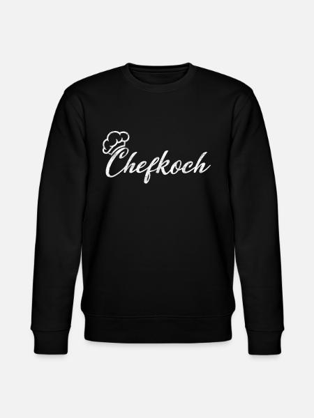 Chefkoch - Stanley/Stella Unisex Bio-Sweatshirt CHANGER - Schwarz