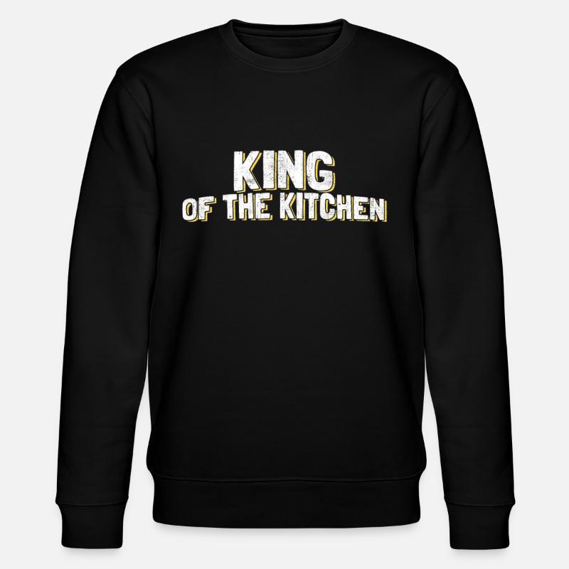 Küchenchef Chefkoch - Stanley/Stella Unisex Bio-Sweatshirt CHANGER  - Schwarz