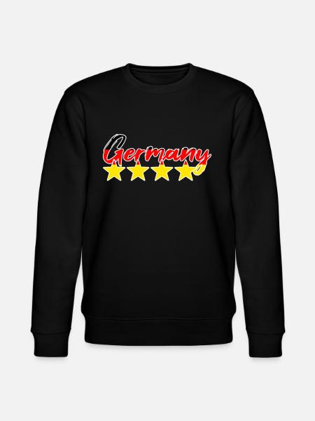 Germany Football Fan - Stanley/Stella CHANGER Unisex Organic Sweatshirt - black