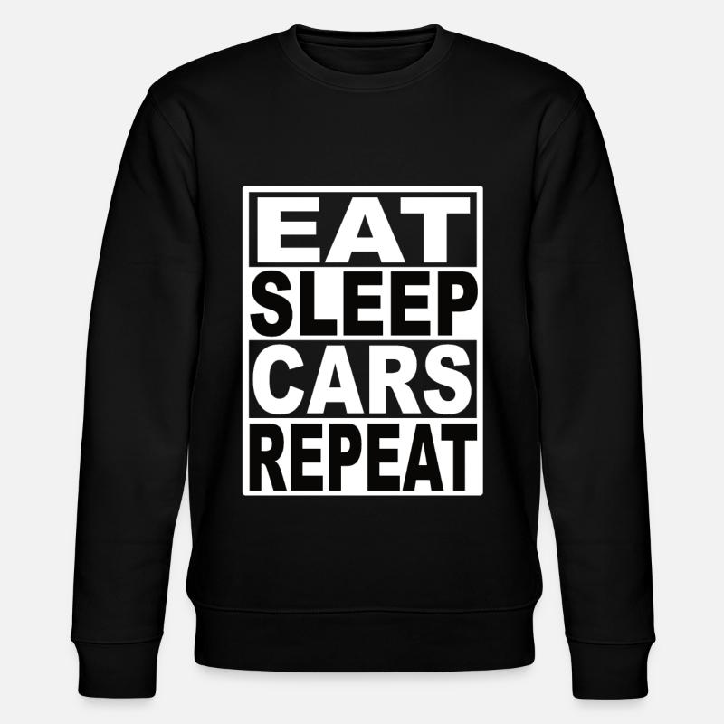 Manger des voitures-sommeil Répéter - Sweat bio CHANGER Stanley/Stella Unisexe - noir