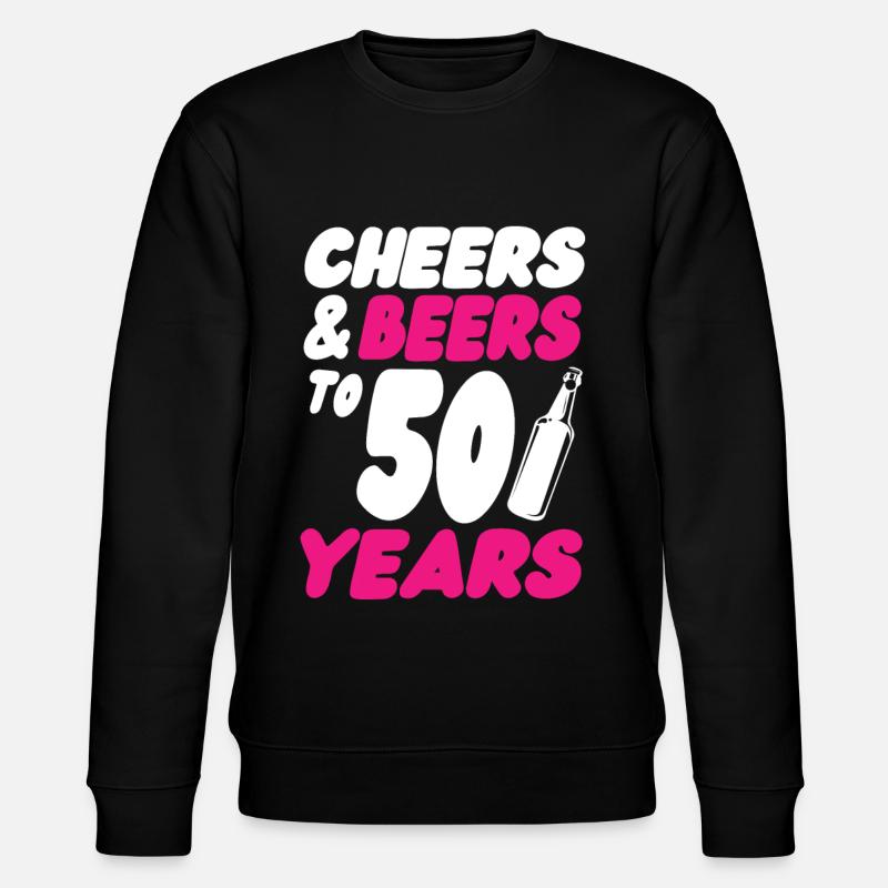 50e anniversaire - Sweat bio CHANGER Stanley/Stella Unisexe - noir
