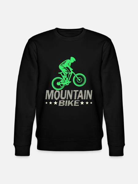 Mountainbike - Stanley/Stella Unisex Bio-Sweatshirt CHANGER - Schwarz