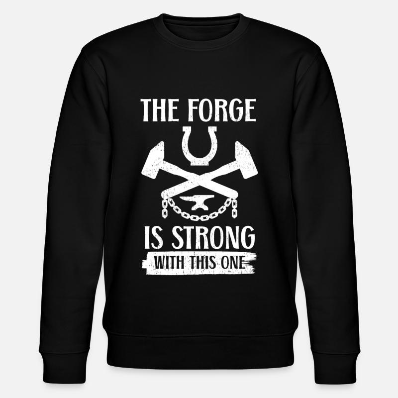 Blacksmith Blacksmith - Stanley/Stella CHANGER Unisex Organic Sweatshirt - black