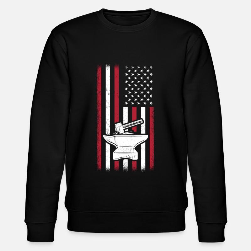 Blacksmith Blacksmith - Stanley/Stella CHANGER Unisex Organic Sweatshirt - black