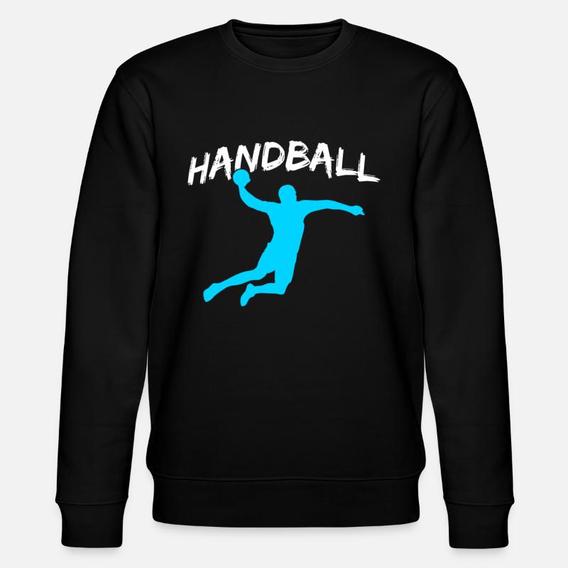 Handball - Stanley/Stella Unisex Bio-Sweatshirt CHANGER  - Schwarz