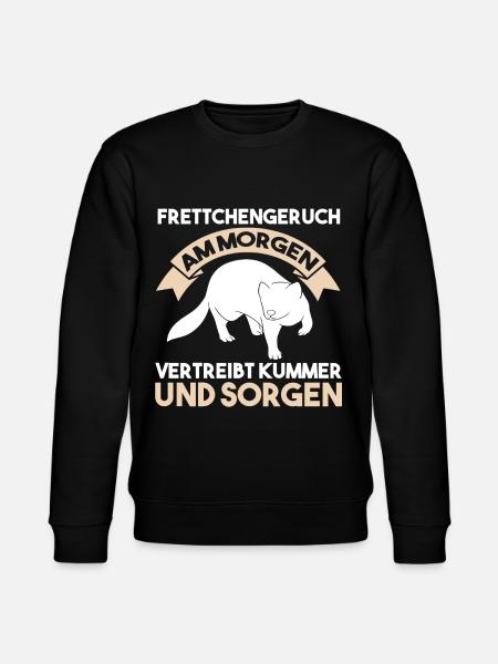 Frettchen - Stanley/Stella Unisex Bio-Sweatshirt CHANGER  - Schwarz