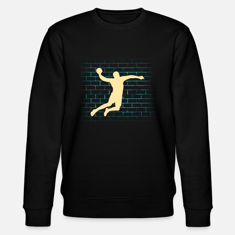 Handball - Stanley/Stella Unisex Bio-Sweatshirt CHANGER  - Schwarz
