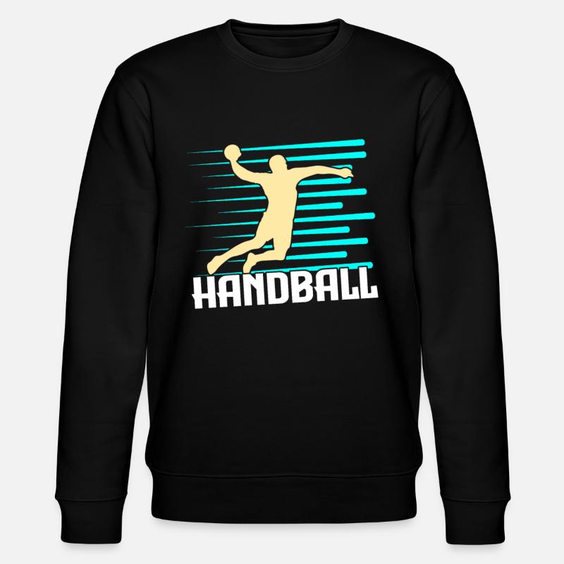 Handball - Stanley/Stella Unisex Bio-Sweatshirt CHANGER  - Schwarz
