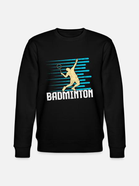 Badminton - Stanley/Stella Unisex Bio-Sweatshirt CHANGER - Schwarz