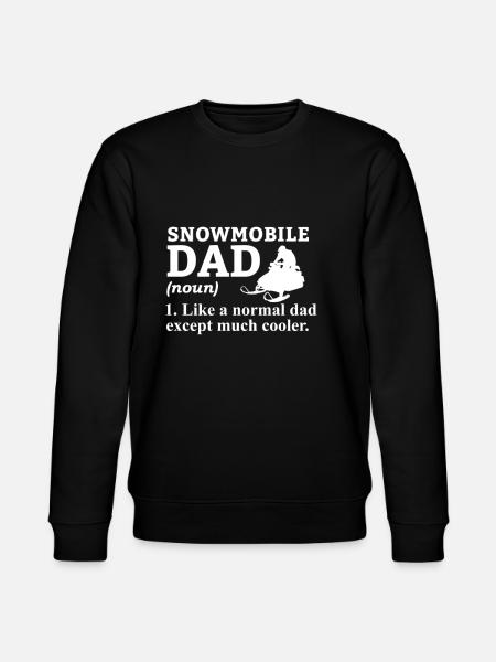 Snowmobile Snowmobile Snowmobile Driver - Stanley/Stella CHANGER Unisex Organic Sweatshirt - black