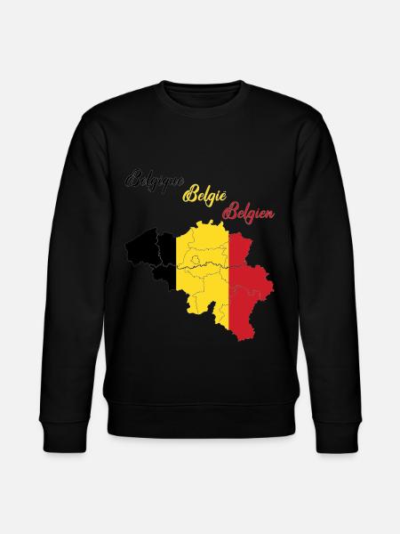 Belgique - Sweat bio CHANGER Stanley/Stella Unisexe - noir