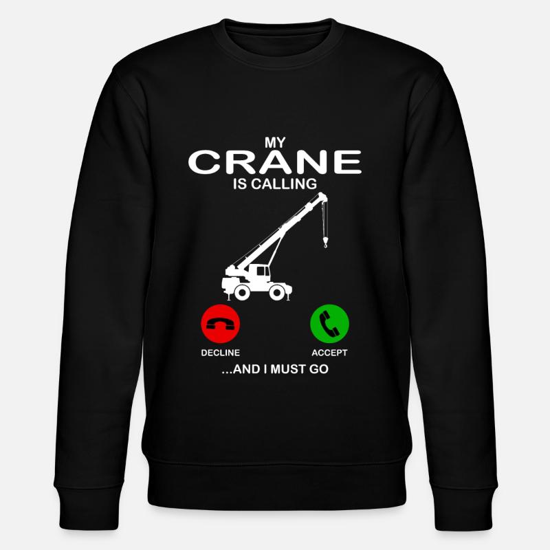 Grue - Sweat bio CHANGER Stanley/Stella Unisexe - noir