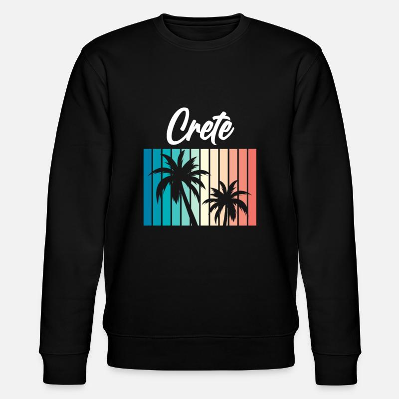 Crete - Stanley/Stella CHANGER Unisex Organic Sweatshirt - black