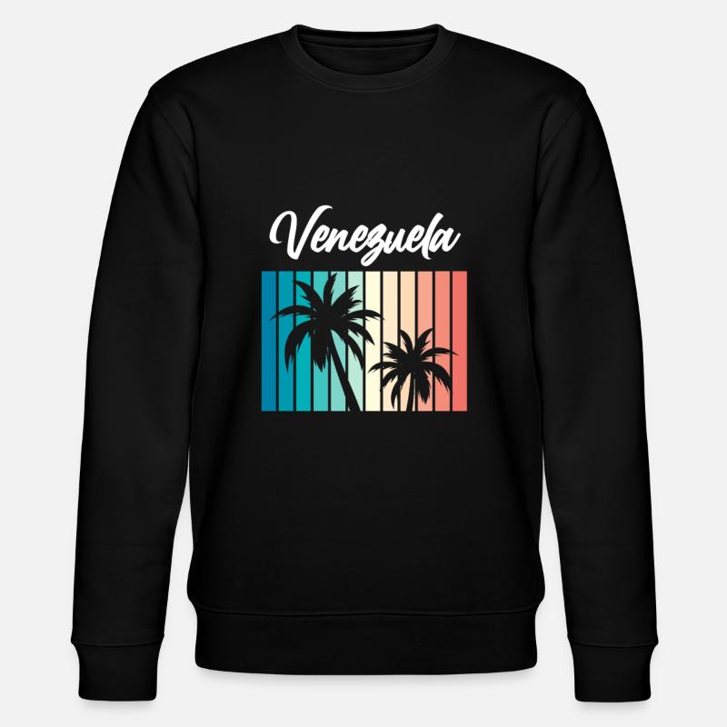 Venezuela - Stanley/Stella Unisex Bio-Sweatshirt CHANGER  - Schwarz