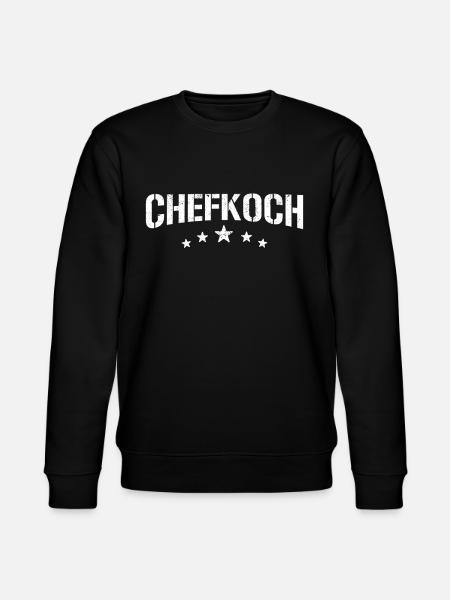Chefkoch - Stanley/Stella Unisex Bio-Sweatshirt CHANGER - Schwarz