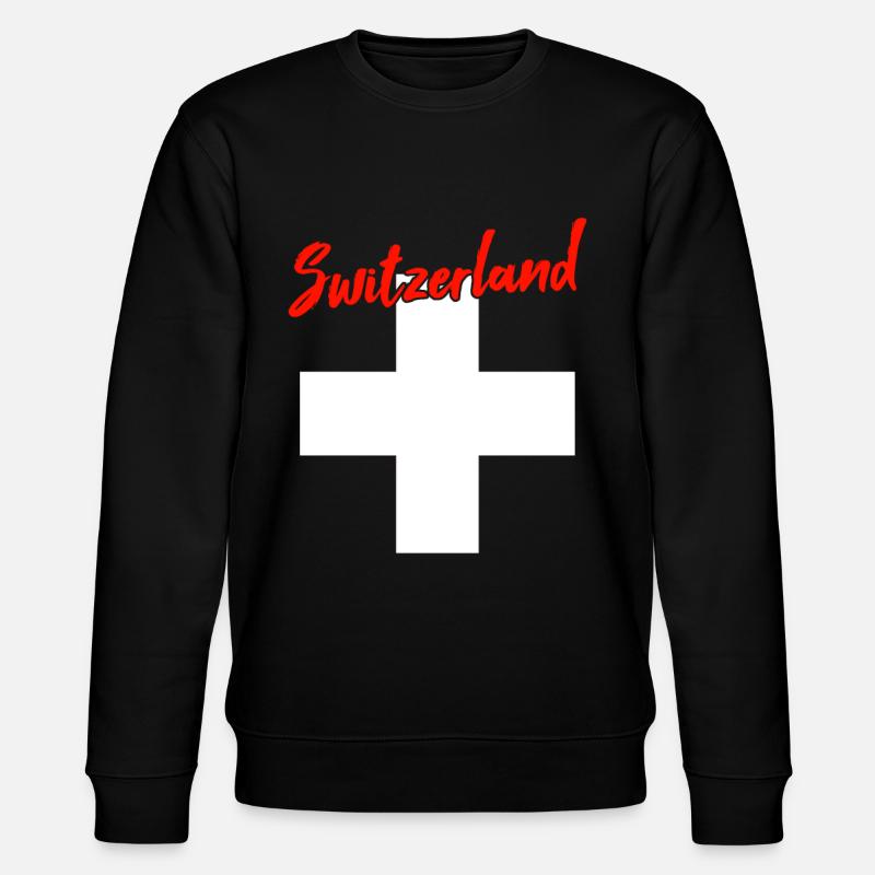 Suisse Suisse - Sweat bio CHANGER Stanley/Stella Unisexe - noir