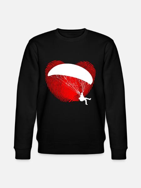 PARAGLIDER - Stanley/Stella Unisex Bio-Sweatshirt CHANGER - Schwarz