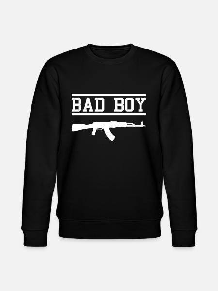 bad boy - Stanley/Stella CHANGER Unisex Organic Sweatshirt - black