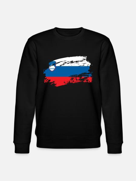 slovenia slovenia - Stanley/Stella CHANGER Unisex Organic Sweatshirt - black